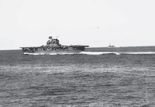 Enterprise at the battle of Midway where her aircraft sank two Japanese - photo 8