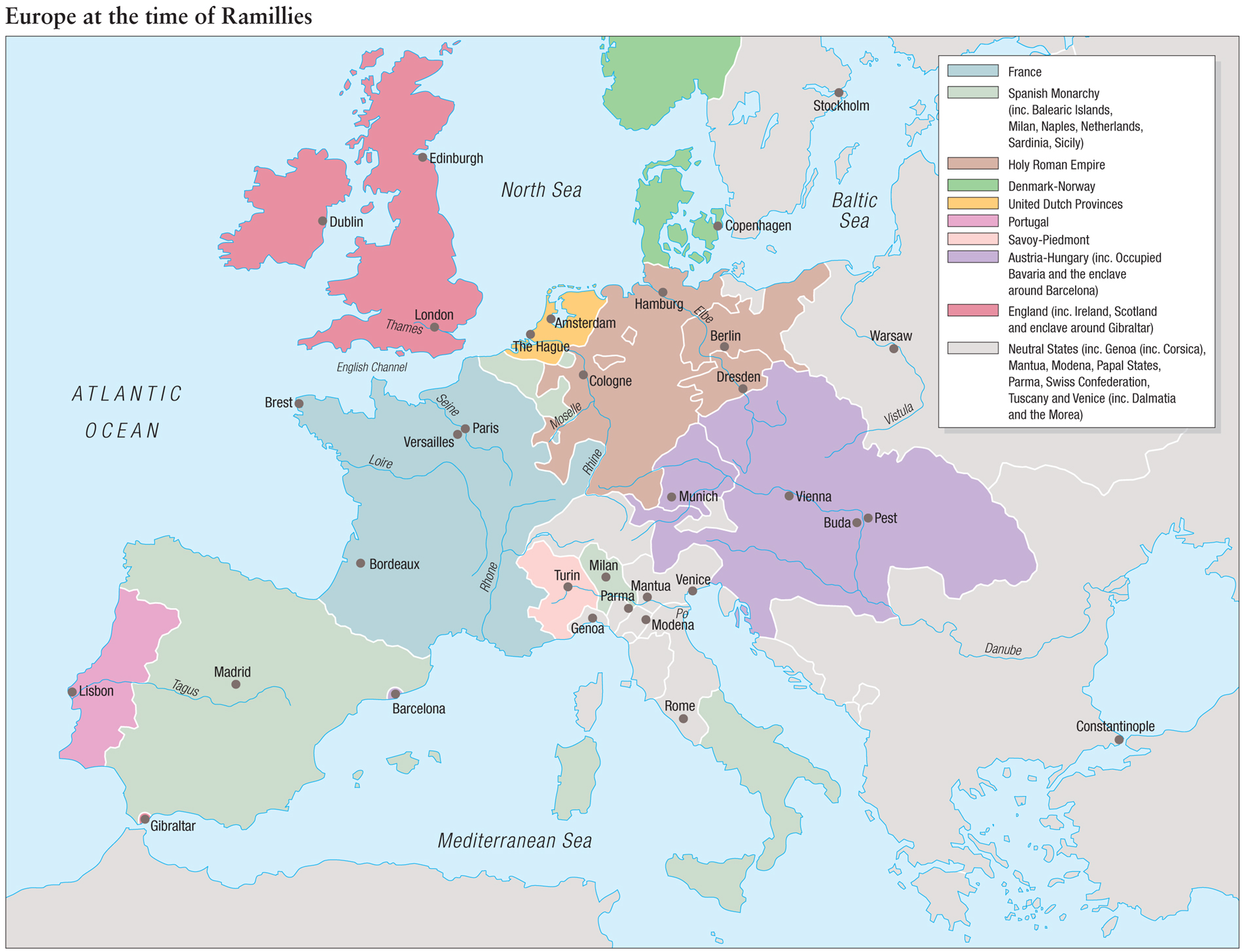 THE STRATEGIC SITUATION On the morning of 13 August 1704 an Allied army of - photo 3