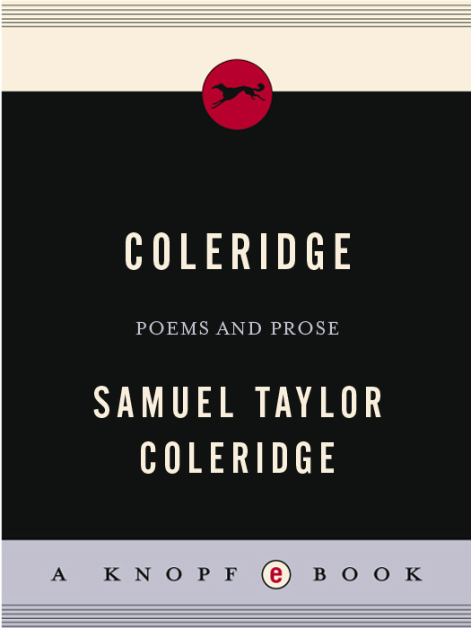 Coleridge Poems and Prose - photo 1