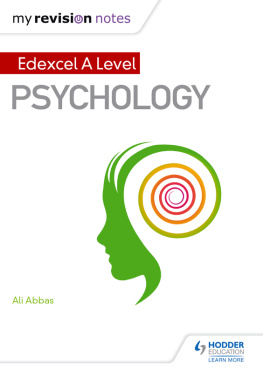 Ali Abbas - Edexcel A Level: Psychology