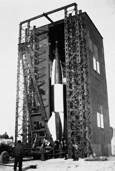 V-2 rocket on launch pad Operation Backfire Cuxhaven Germany 1945 - photo 3