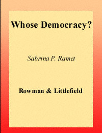 title Whose Democracy Nationalism Religion and the Doctrine of - photo 1