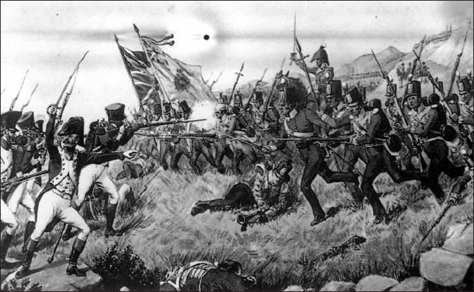 The 48th Regiment in action during the battle of Talavera 27-28 July 1809 The - photo 9