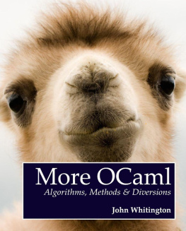 John Whitington - More OCaml: Algorithms, Methods, and Diversions