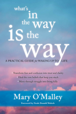 Mary O’Malley What’s in the Way Is the Way: A Practical Guide for Waking Up to Life