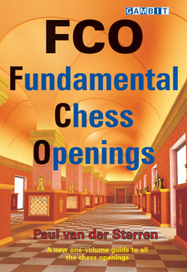 Paul van der Sterren - FCO: Fundamental Chess Openings