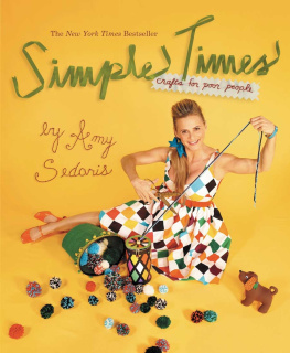 Amy Sedaris Simple Times, Crafts For Poor People