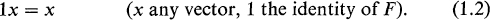 For scalars and vectors x y we demand We shall often describe the - photo 3