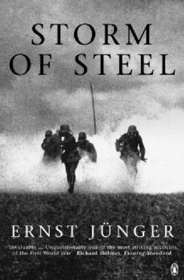 Ernst Junger Storm of Steel