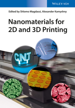 Shlomo Magdassi - Nanomaterials for 2D and 3D Printing