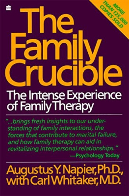 Augustus Y. Napier - The Family Crucible: The Intense Experience of Family Therapy