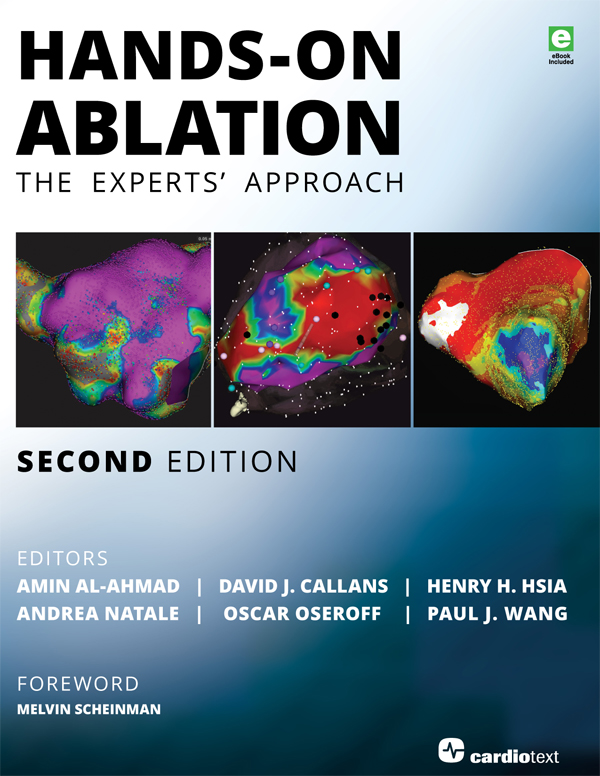 HANDS-ON ABLATION THE EXPERTS APPROACH SECOND EDITION EDITORS AMIN AL-AHMAD - photo 1