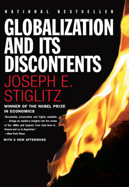 Joseph E. Stiglitz Globalization and Its Discontents