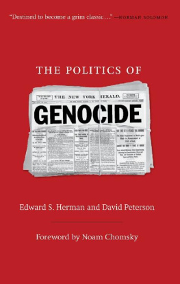 Edward S. Herman - The Politics of Genocide