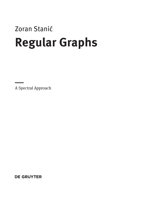 Mathematics Subject Classification 2010 05C50 05C12 05C76 05C81 05B05 - photo 3