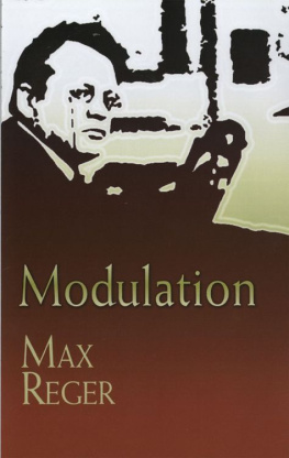 Max Reger - Modulation