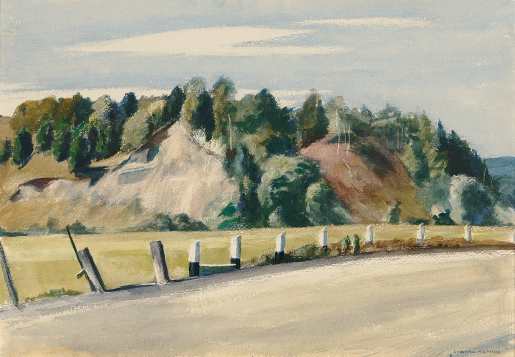 Pl 10 Edward Hopper Route 14 Vermont 1937 Watercolor on paper 14 20 in - photo 13