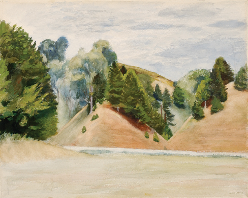 Pl 9 Edward Hopper Mountain Meadow 1936 Watercolor and pencil on paper 21 - photo 12