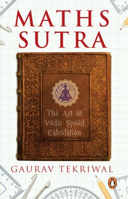 Gaurav Tekriwal - Maths Sutra: The Art of Vedic Speed Calculation