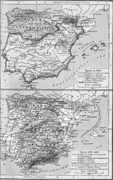 Spain 9101492 William R Shepherd Historical Atlas New York Henry Holt - photo 5