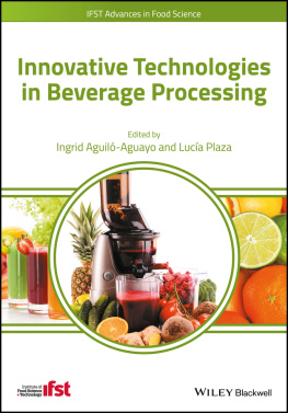 Aguiló-Aguayo Ingrid - Innovative technologies in beverage processing