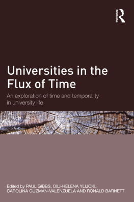 Paul Gibbs - Universities in the Flux of Time: An exploration of time and temporality in university life