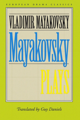 Vladimir Mayakovsky Plays