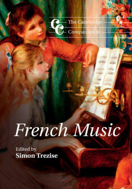 Simon Trezise The Cambridge Companion to French Music