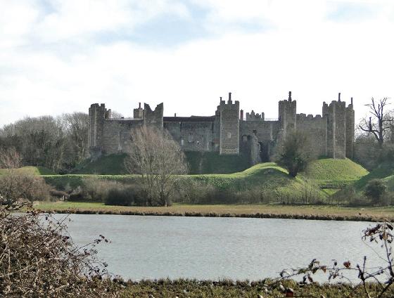 The ruins of Framlingham Castle the Howard familys one-time seat in Suffolk - photo 4