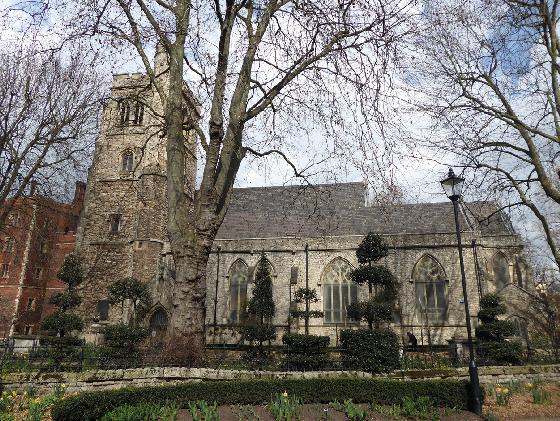 The former Church of Saint Mary-at-Lambeth the site of many Howard burials - photo 5