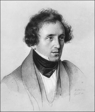 Pencil portrait of Felix by Wilhelm von Schadow April 1834 Mendelssohn - photo 2