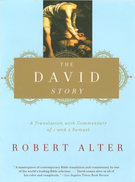 Robert Alter - The David Story: Translation with Commentary