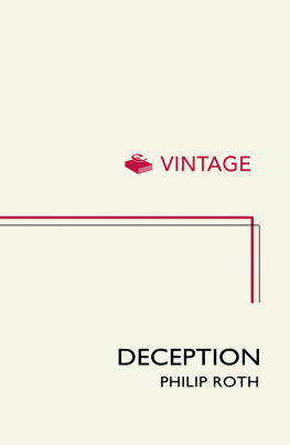 Philip Roth - Deception