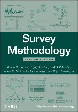 Robert M. Groves Survey Methodology