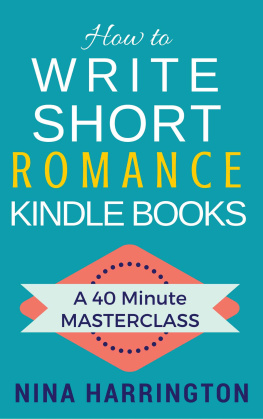 Nina Harrington How to Write Short Romance Kindle Books