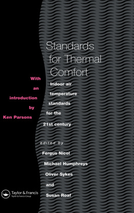 Nicol - Standards for thermal comfort : indoor air temperature standards for the 21st century