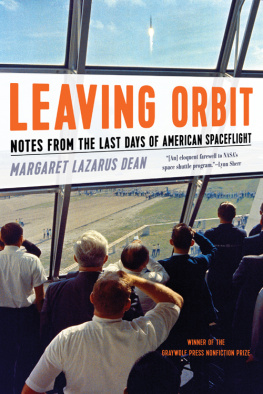 Margaret Lazarus Dean Leaving Orbit