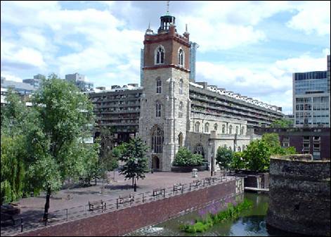 St Giles Cripplegate London believed to be Defoes birthplace Defoes - photo 4