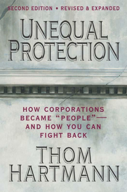 Thom Hartmann Unequal Protection