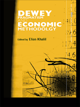 Khalil Dewey, pragmatism, and economic methodology