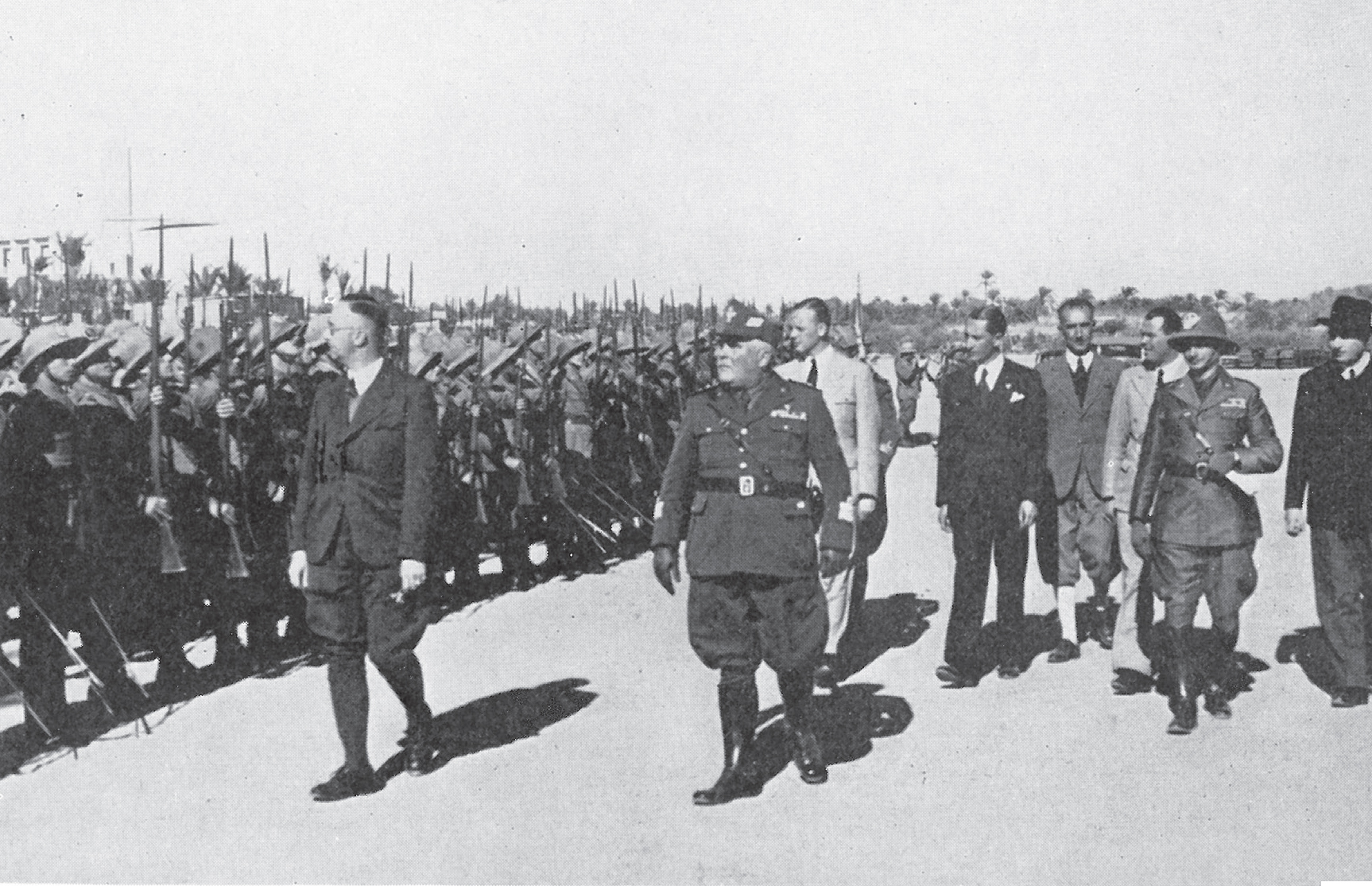 Himmler in TripoliNovember 1938 Collmann in the center Visit of - photo 3