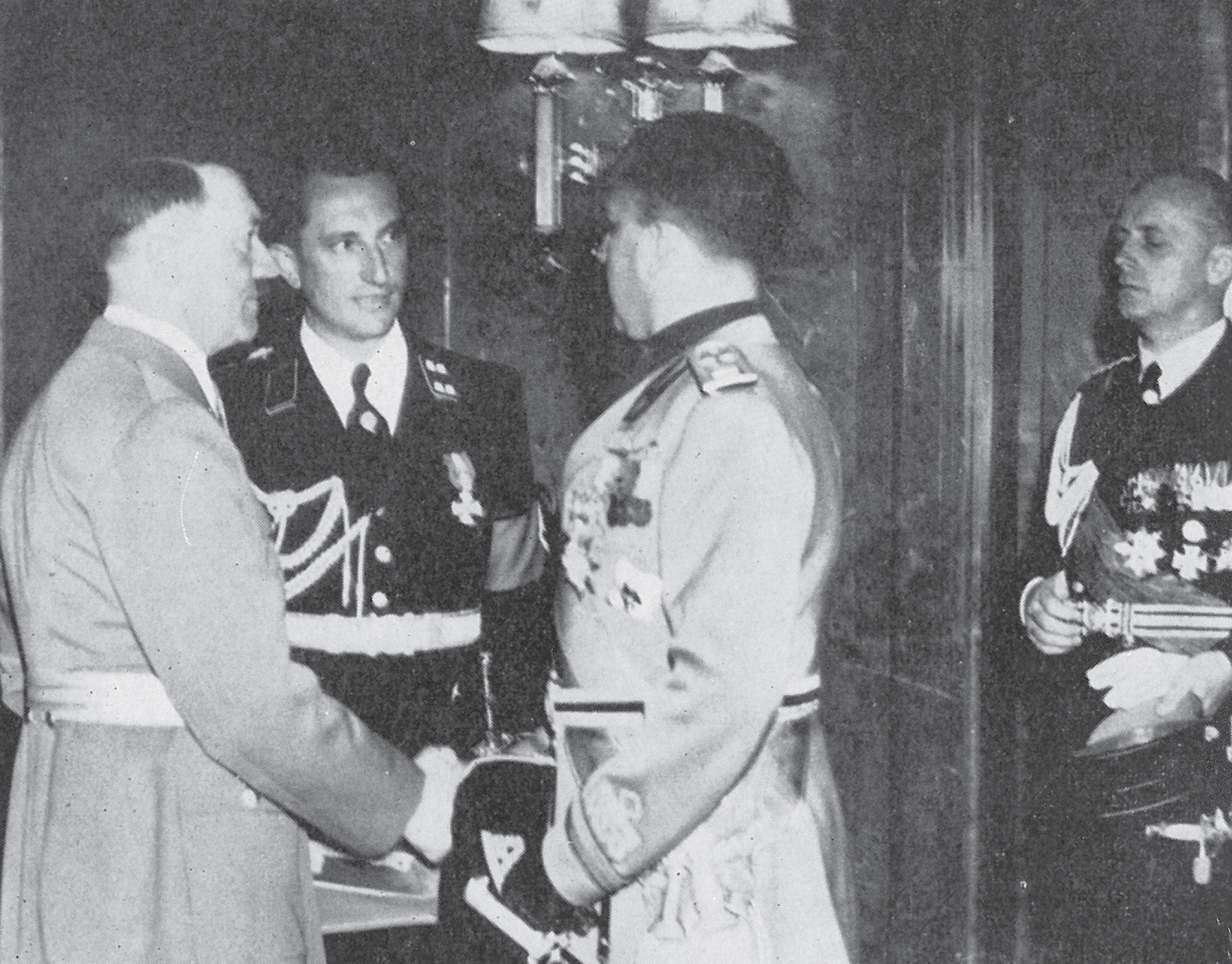 Hitler Dollmann Ciano and von Ribbentrop in BerlinMay 1938 Mussolini and - photo 11