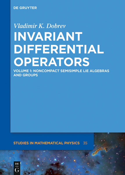 Vladimir K Dobrev Invariant Differential Operators De Gruyter Studies in - photo 1