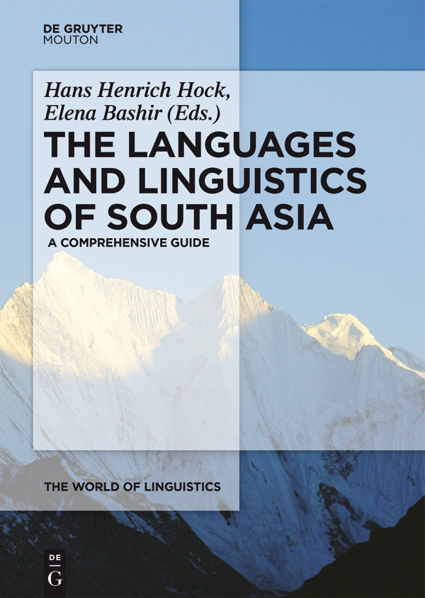 The Languages and Linguistics of South Asia WOL 7 The World of Linguistics - photo 1