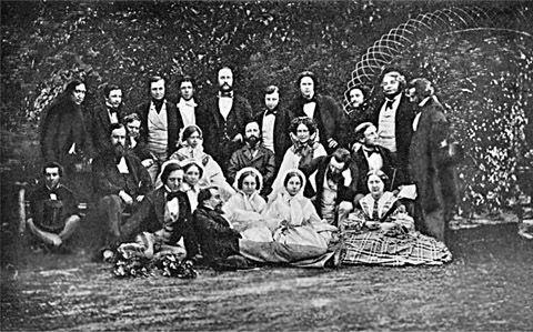 3 Group photograph of the cast of actors in Dickenss amateur production of - photo 4