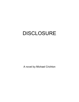 Michael Crichton - Disclosure