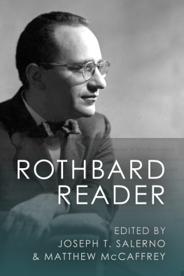 Salerno J. - The Rothbard Reader