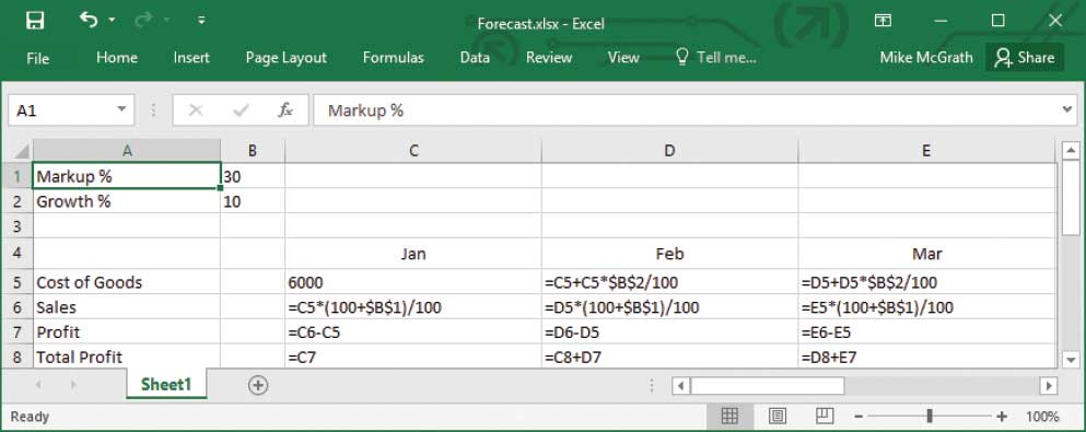 Excel 2016 in easy steps - image 6