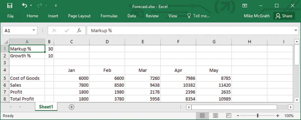 When you want to see the effect of changes such as different values for margin - photo 8