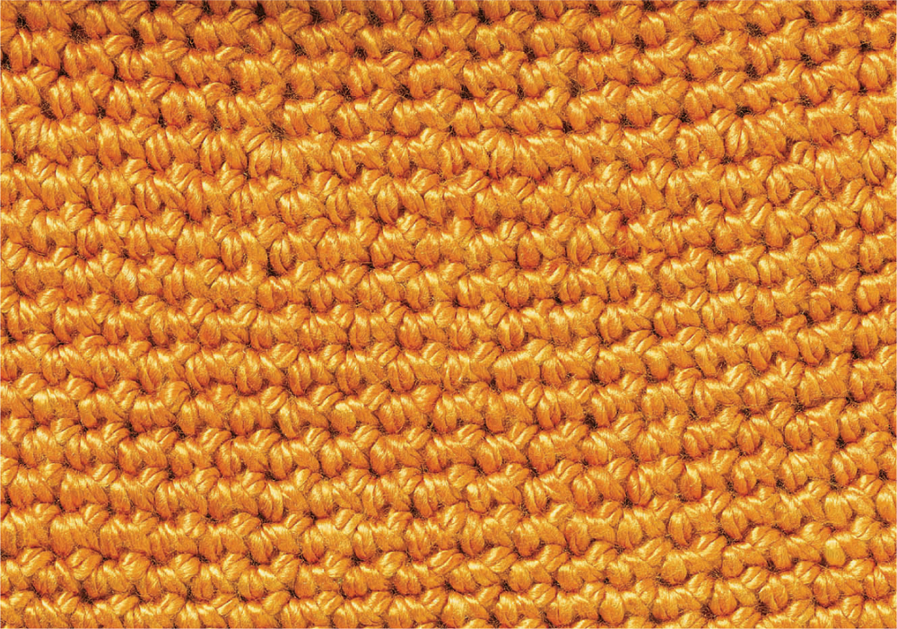 Lightweight silkwool blend yarn in single crochet HAT Hat is worked with - photo 4